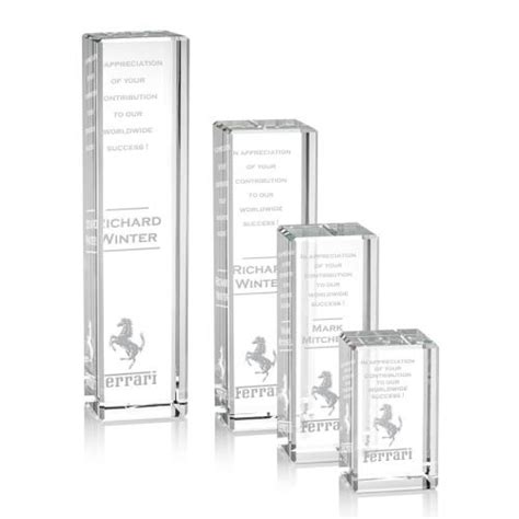 Robson Towers Crystal Award OPT4001 Awards And Trophies