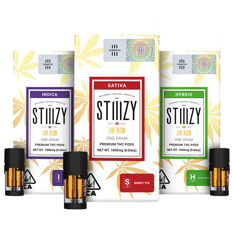 Stiiizy Live Resin Pods