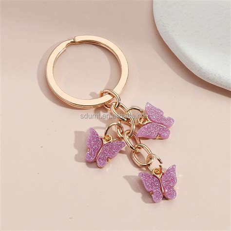 Wholesale Cute Women Bag Key Chain Accessories Jewelry Gifts Colorful ...