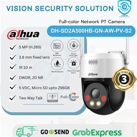 Jual IP Camera CCTV PTZ 5MP SD2A500HB GN AW PV S2 Picoo Outdoor Dahua