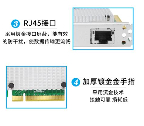 PCI EX8 万兆单电口网卡英特尔Intel 82599芯片 万兆电口网卡 深圳市狼之光科技有限公司