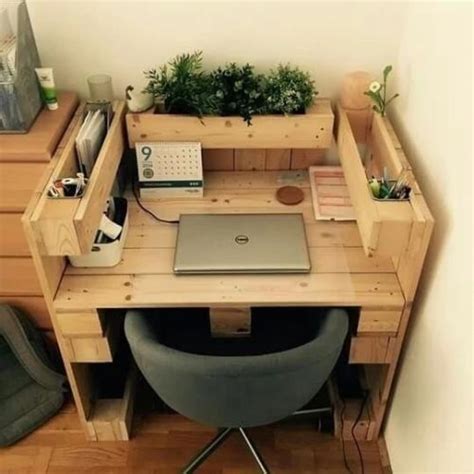 Id Es De Bureaux En Palettes Pour Votre Espace De Travail