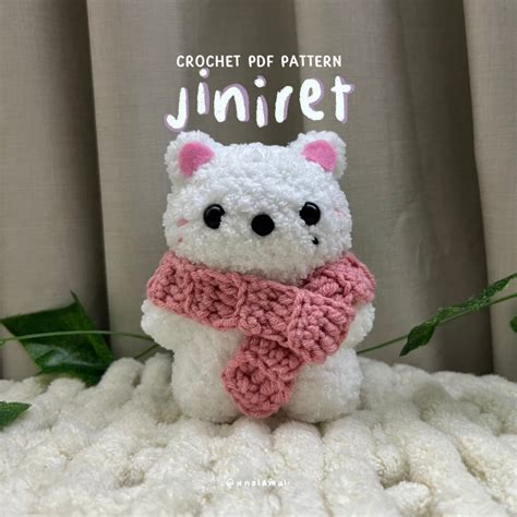 Cozy Jiniret Skzoo Crochet Pattern Pdf Etsy Uk