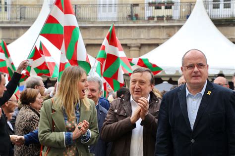 Mitin Aberri Eguna Aitor Esteban I Igo Urkullu Andoni Ortuzar