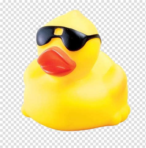 Rubber Duck With Sunglasses Clip Art