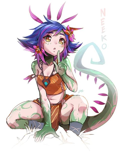 Neeko By Sollyz On Deviantart League Of Legends Lol League Of