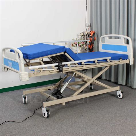 Modern Hospital Furniture Three Functions Manual Hospital Bed China