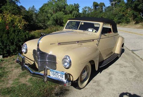 1940 Dodge Luxury Liner Deluxe Convertible For Sale On Clasiq Auctions