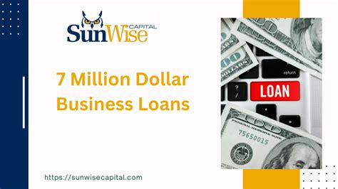 7 Million Dollar Business Loans 7 Best Ways To Secure Loan