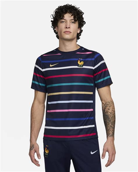 Haut De Foot Davant Match Nike Dri Fit Fff Academy Pro Domicile Pour