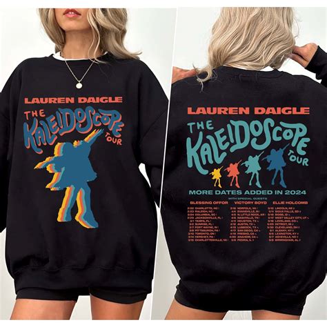 Lauren Daigle The Kaleidoscope Tour 2024 Shirt Lauren Daigle Tee – TeesFox