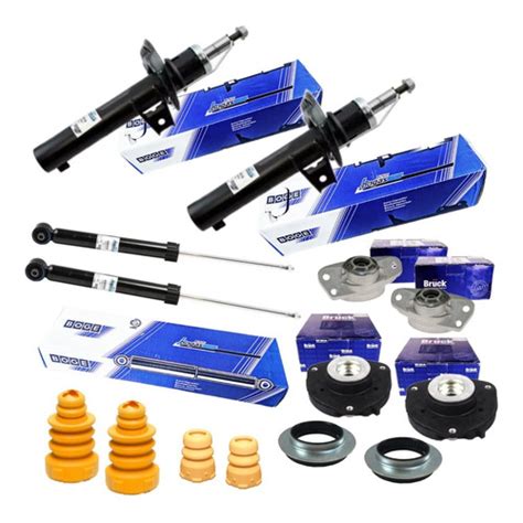 Kit 4 Amortiguadores C Bases Para Vw Jetta A6 Mk6 2 0 Lts Meses Sin