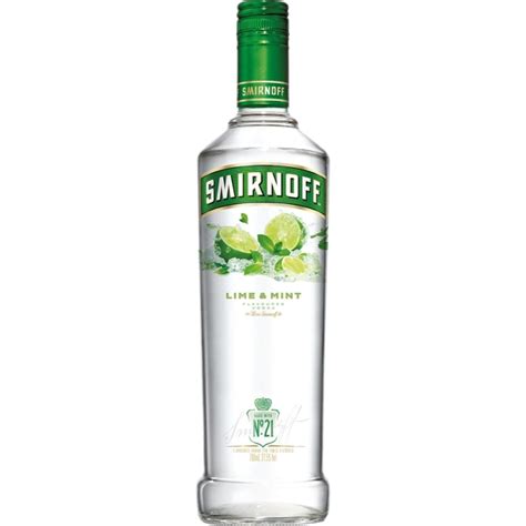 Smirnoff Black Lime Mint Wódka 0 7L 37 5 Smile Shop Alkohole