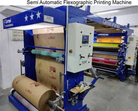 Carmel Engineering Flexographic Printing Machine At Best Price In Madurai