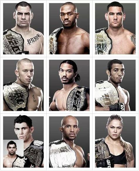 Current UFC Champions