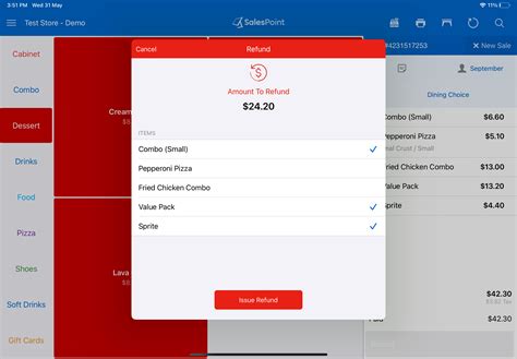 SalesPoint Support | IOS iPad Issue A Refund