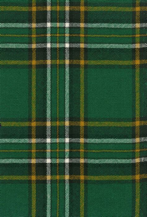 Irish National Tartan Fabric Swatch