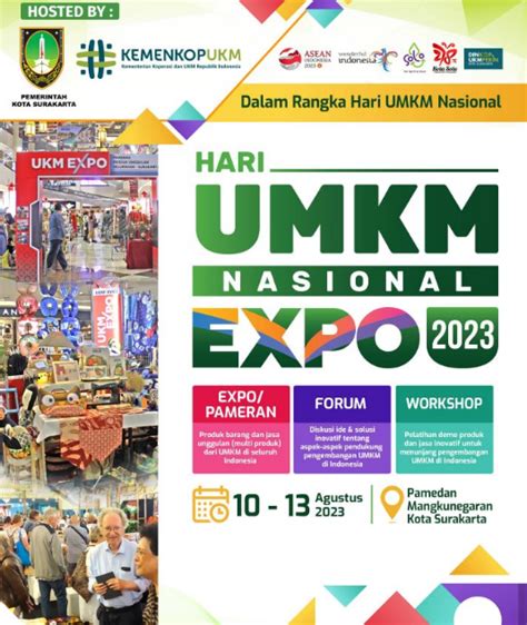 Solo Jadi Tuan Rumah Perayaan Hari UMKM Nasional Expo 2023