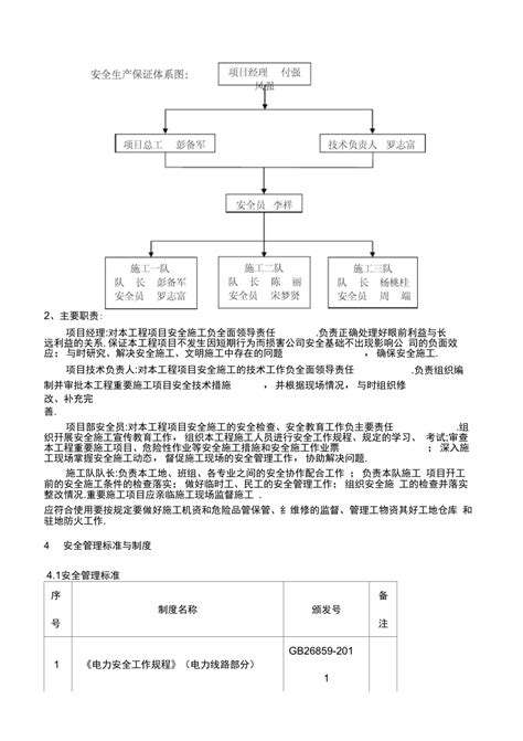 安全目标安全保证体系及技术组织措施