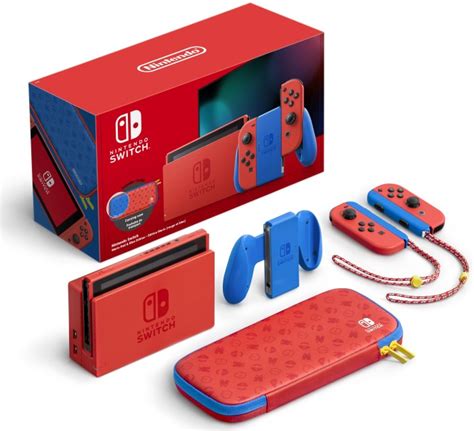 Nintendo Switch Mario Edition Rot Blau Ab 399 98 2024