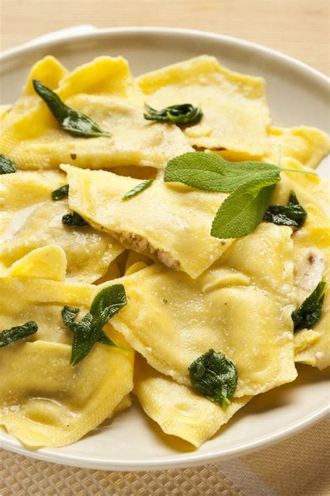 Butternut Squash Tortellini With Brown Butter Sauce Recipe With Images