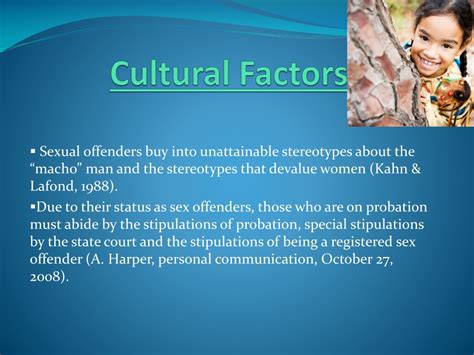 Ppt Biopsychosocial Cultural Factors Of The Sex Offender Powerpoint Presentation Id 1519216