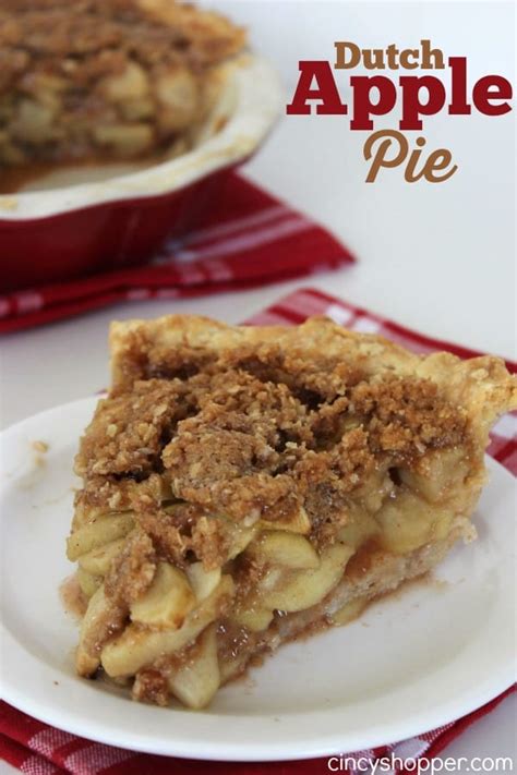 Dutch Apple Pie Recipe Cincyshopper