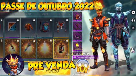 Passe De Outubro Free Fire Completo Pr Venda Youtube