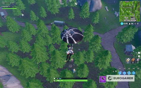 Fortnite Challenges Estandes De Tiro Como Disparar Em Wailing Woods