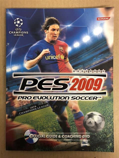 PES 2009 Pro Evolution Soccer Official Guide And Coaching DVD By