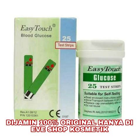 Jual Strip Easy Touch Gula Darah Glucose Strip Tes Gula Darah