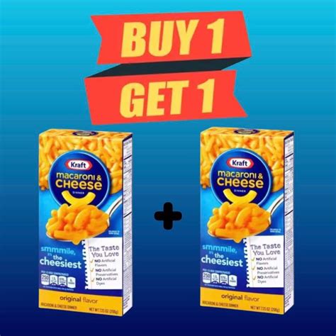 Kraft Macaroni And Cheese Dinner 206g Shopee Philippines