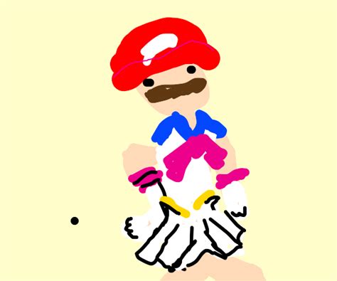 Mario Sailor Moon Drawception