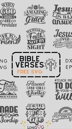 190 Best Free Bible Verse SVG Cut Files ideas | bible verses, verses ...