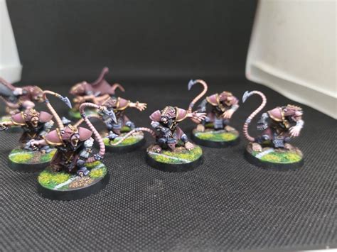 Skaven Team Blood Bowl By Albepaintsstuff Putty Paint