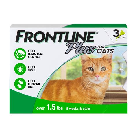 Frontline Plus Flea And Tick Treatment For Cats Over 15 Lbs 3