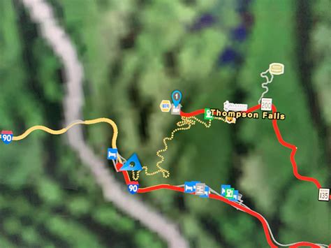 Thompson Falls Hidden Route : r/trucksim