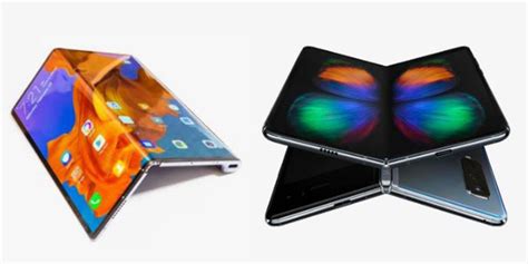 Samsung Galaxy Fold Vs Huawei Mate X Comparativa