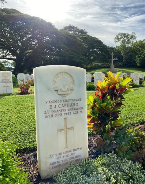 Lieutenant Ernest James Capuano Find A Grave Memorial