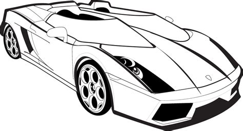 Lamborghini Gallardo Outline by DaseinBlackzAngelTan on DeviantArt