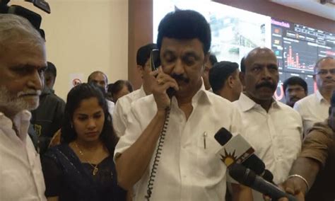 Heavy Rains In Chennai Survey By Chief Minister M K Stalin At The