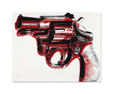 Andy Warhol 1928 1987 Gun Christies