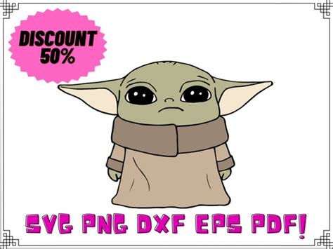 Baby Yoda Angry Baby Yoda Grogu Grogu Angry Svg Png Pdf - Etsy