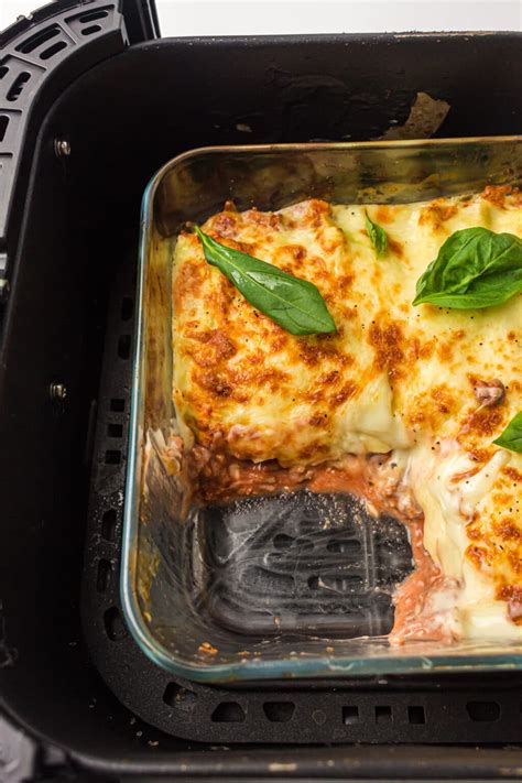 Air Fryer Lasagna The Flexible Fridge