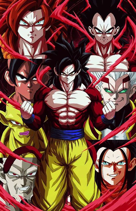 Goku Dragon Ball Gt Poster | Personajes de dragon ball, Personajes de ...