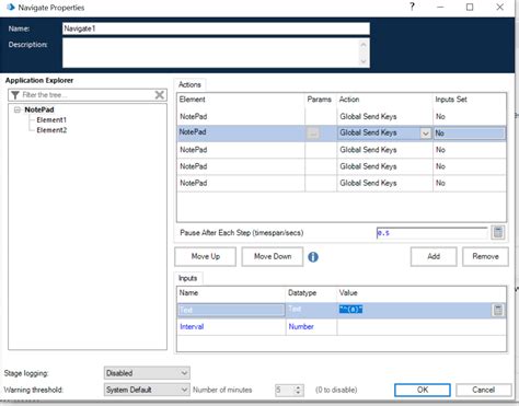 Global Send Keys Blue Prism Product