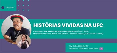 IEFES convida comunidade acadêmica para evento histórias vividas na