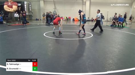 106 Lbs Round Of 16 Grace Tallmadge Team Texas Vs Rian Grunwald Team Minnesota Youtube