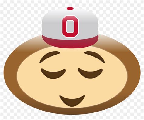 Brutus Emoji Ohio State University, Ohio State Buckeyes, - Circle, HD ...