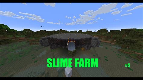 Hardcore Minecraft 10 000 Slimeballs Per Hour Episode 5 YouTube